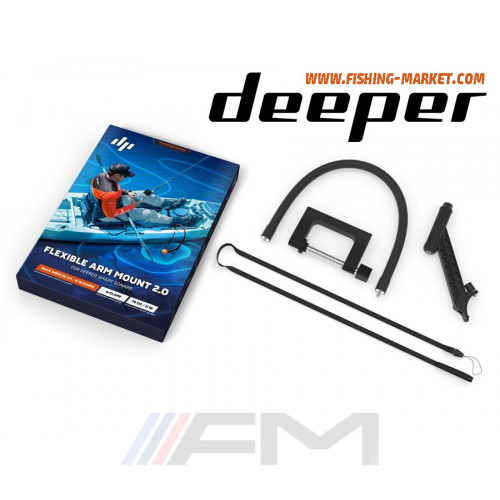 DEEPER Flexible Arm Mount 2.0 - мултифункционална стойка за лодка и каяк
